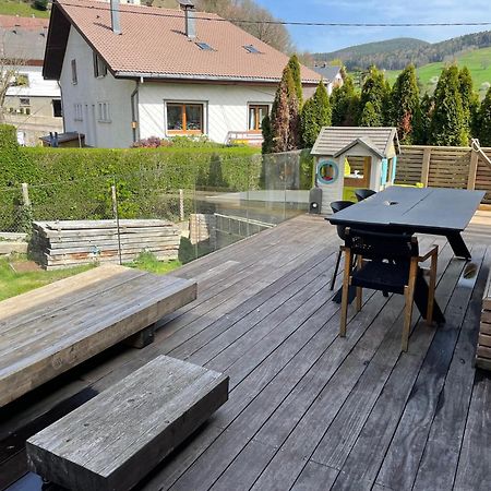 Joli Logement Avec Terrasse La Cigale 6 A 8 Personnes Orbey Bagian luar foto