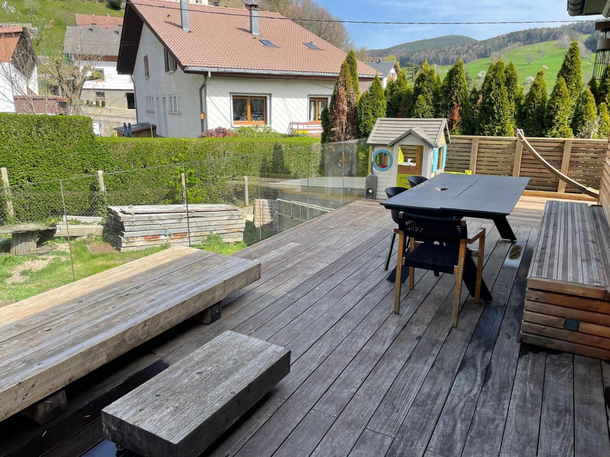 Joli Logement Avec Terrasse La Cigale 6 A 8 Personnes Orbey Bagian luar foto